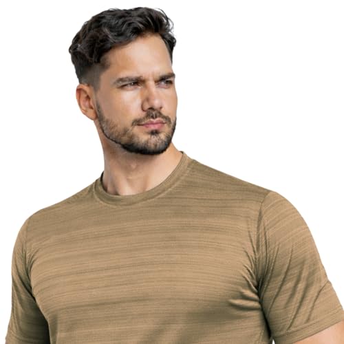 Image of NINQ Half Sleeve Compression T-Shirt - Men's Athletic & Sports Tights for Fitness