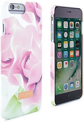 Ted Baker Official AW16 Soft Feel Hard Shell Back Cover in Floral Design for iPhone 6S Plus / 6 Plus Professional Womens Premium Case - Porcelain Rose ANNOTEI - Nude