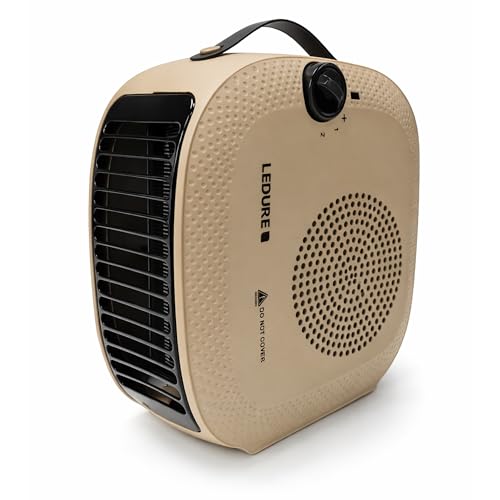 Ledure 2000W Room Heater|ISI Approved Fan Blower with 1 Year Warranty|Pack-1