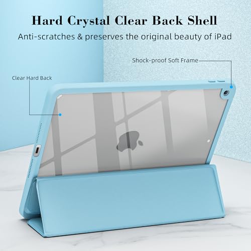 Étui teckel iPad 10e/11e génération coque rigide transparente avec porte-crayon - 4