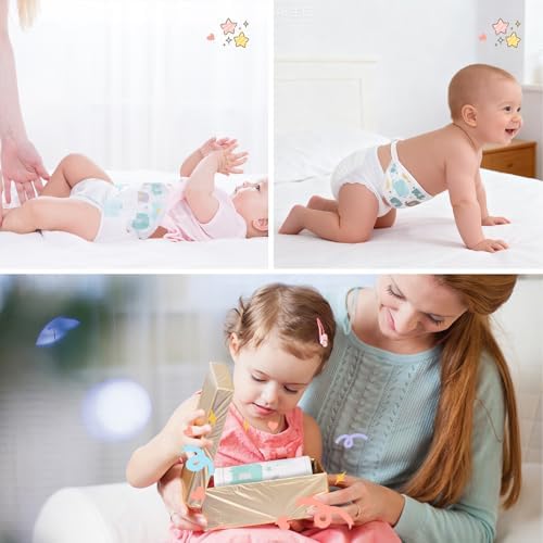 4Pcs Newborn Belly Button Wrap, Adjustable Baby Umbilical Cord Belly Band, Soft Cotton Navel Belt for Umbilical Cord Care, Cartoon Tummy Wrap for 0-12 Months Newborn Infant — view 7