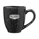 Rico Industries NASCAR Racing Bubba Wallace 16 oz Team Color Laser Engraved Speckled Ceramic Coffee Mug