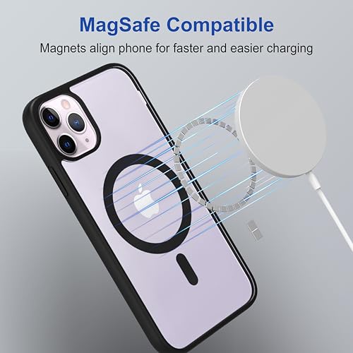 Image of Zapcase Back Case Cover for iPhone 11 Pro Max | Compatible for iPhone 11 Pro Max Back Cover | Scratch-Resistant Back Cover | Black