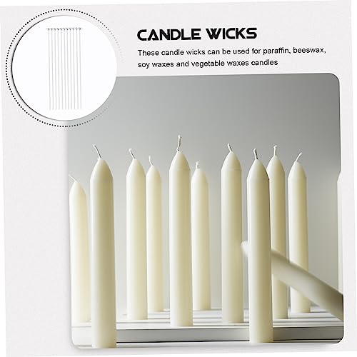 100 mechas de algodón para velas DIY miniatura 7