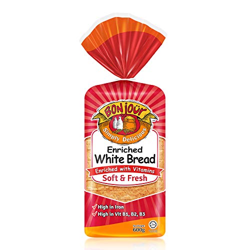 Bonjour Enriched White Bread 600g
