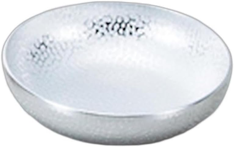 Arale Small Bowl, Silver, 4.4 x 4.4 x 1.4 inches (11.2 x 11.2 x 3.5 cm) | Shokado Resin Setomonohonpo