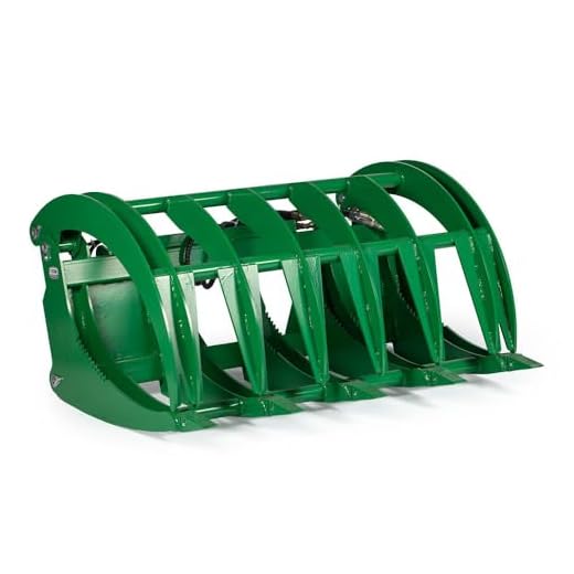 Titan 60" HD Root Grapple Rake Attachment fits John Deere Loaders