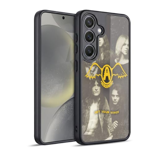 Head Case Designs Licenza Ufficiale Aerosmith Get Your Wings Clasici Cover in Gel Rinforzata [Protezione di Grado Militare] Compatibile con Samsung Galaxy S24 5G
