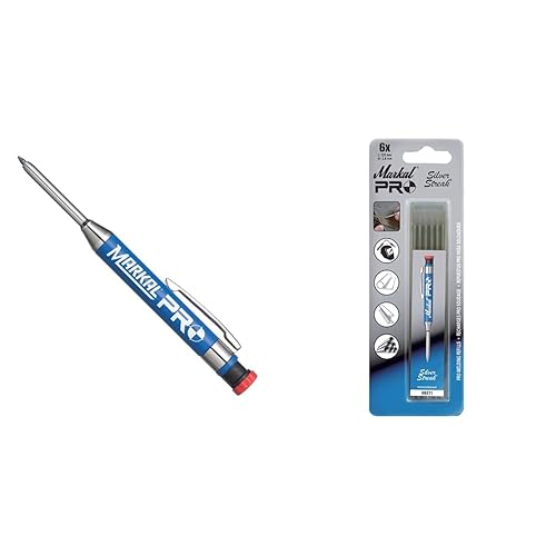 Miniatura 1 de Markal 96270 PRO soporte, afilador integrado, construcción de barril de metal resistente y punta de punta de aguja extendida y repuestos 96271
