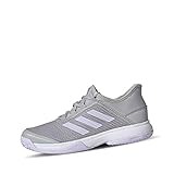  adidas Unisex-Kinder Adizero Club k Tennisschuh, Grau Zwei F17 ​​/ Lila Tönung/FTWR Weiss, 35.5