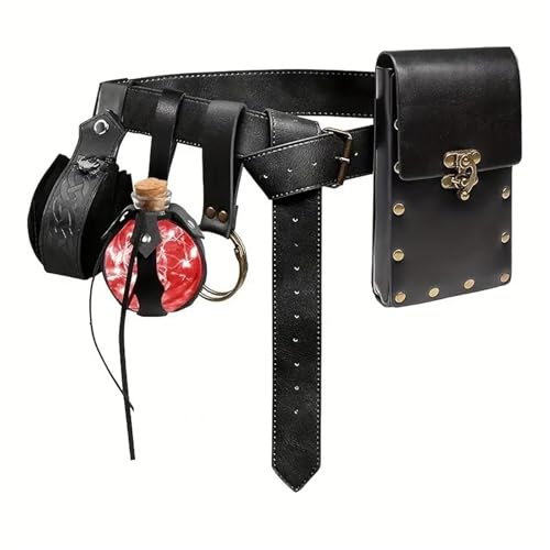 Ceinture médiévale vikinges pour homme idéale pour les fêtes costumées et festivals de GN
