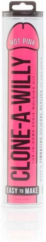 CLONE-A-WILLY - Silicone Penis Casting Kit for DIY Dildo (Hot Pink)