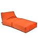 Produktbild Outdoor Sitzsack Peak Plus wetterfest frostsicher Gartenstuhl Gartensessel Gartenliege für draußen Outdoor Lounge Gartenmöbel moderner Look groß (Orange)