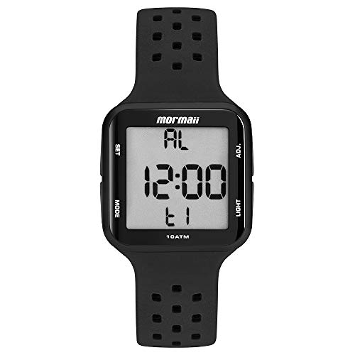 Relógio digital mormaii wave preto mo6600/8p