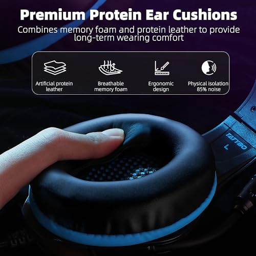 Tatybo YZ-US-GM1B Gaming Headset For Pc, Ps5, Switch, Mobile, Gaming Headphones For Nintendo thumb #5