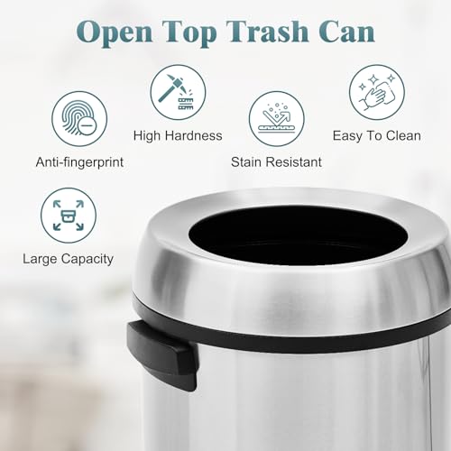 Caneca de basura de acero inoxidable 65L TrailBlaze miniatura 2