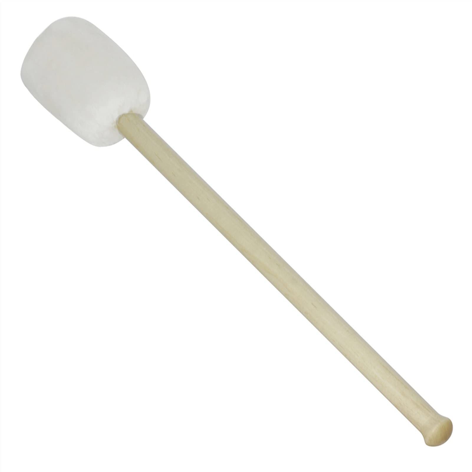 Dorosłych Pałki perkusyjne Białe Bęben Bębnowy Mallet Akcesoria Instrumentów Muzycznych Z Drewnianym Uchwytem