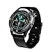 Greatangle-UK F22 Sport Montres Intelligentes pour Homme Femme Cadeau Intelligent Smartwatch Fitness Tracker Bracelet iOS Montres Intelligentes sans Fil Bleu