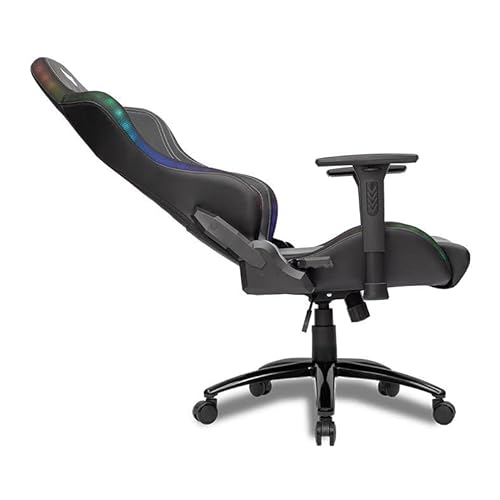 Cadeira Gamer Pichau Vienna S, Rgb, Preto, Pg-vnas-rgb01