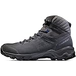 Mammut Mercury IV Mid GTX Hombre Dark Titanio-Negr...: Espuma 3D Memo: se adapta a la forma del pie y proporciona confort, soporte y protección contra ampollas Suela exterior Vibram Construcción cosida (gezwickte Machart)