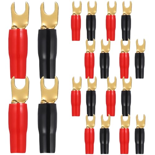 8 Gauge Spade Terminals Terminal Speaker Wire Connectors