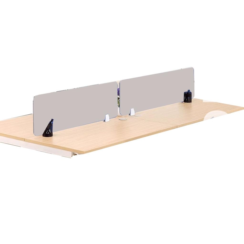 HJYCLFAZU Freestanding Desk Privacy Divider, 2 Pcs Panel Acoustic Freestanding, Divider Partition Noise Reducing Sound Proof Dividers With Support Feet For Classroo