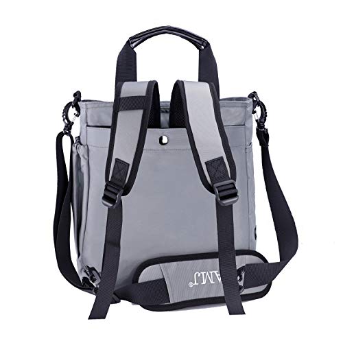 AMJ Business Crossbody Sling Messenger Bag Purse, Casual Daypack Shoulder Backpack Men Women, Chest Satchel for Hiking Travel (M, Grey)2