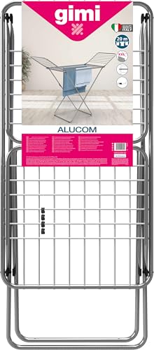 Image of Gimi Alucom Aluminium & Steel Dryer Stand, Silver