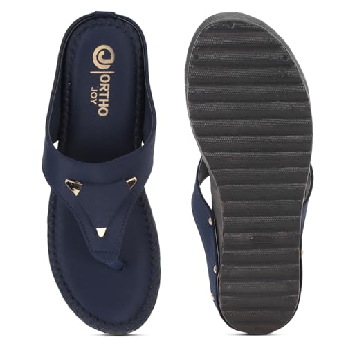 Image of ORTHO JOY doctor Footwear for women||Sandal For Women || Orthopedic Women's Fancy Slipper For Women
