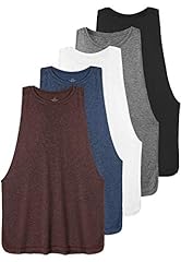5pack-black/Dark Gray/White/Navy/Wine