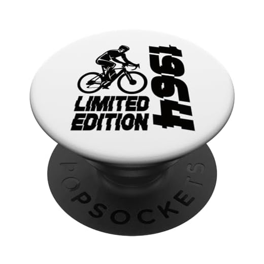 Edición Limitada 1964 Edición Limitada Bicicleta Cumpleaños PopSockets PopGrip Intercambiable
