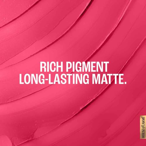 Image of Lakme Cushion Matte Lipstick, Pink Prom, 4.5 g (Pack of 2)