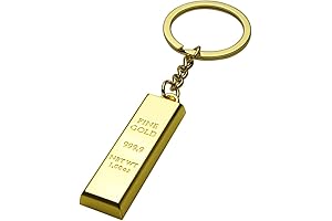 Gold Bar Keychain: A Memorable Souvenir Gift
