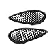 Air Flow Intake Covers Car Bonnet Vents Cover, For Jeep, For Grand, For Cherokee, For SRT 2012-2019 Front Hood Cover Grille Trim Bezel Black Car Bonnet Air Vent Frame Grill 68090698AB