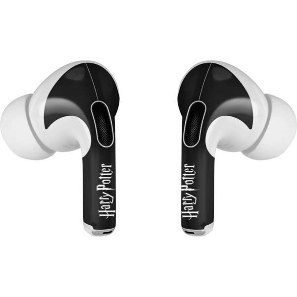 Skinit Decal Audio Skin Compatible with Apple AirPods Pro (2rd Gen, 2022) - Officially Licensed Warner Bros Hats and Hogwarts Design