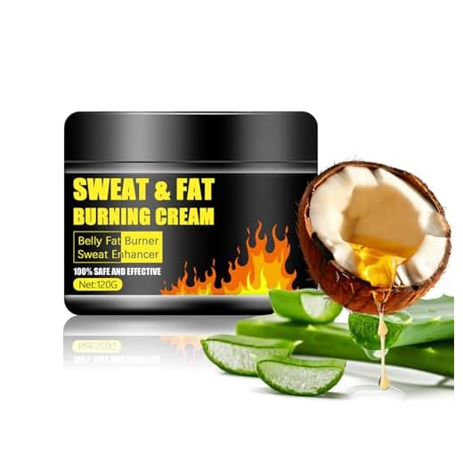 Crema Reductora de Grasa Abdominal 120g con Efecto Calor – Crema Intensa para Definir Cintura y Abdomen Firme, Crema Termogénica para Sudoración y Reducción Localizada de Grasa