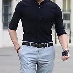 WHIPPY Ceinture en cuir sans nickel pour hommes, TSA Ceinture homme non métallique approuvée pour Jeans avec boucle hypoallergénique