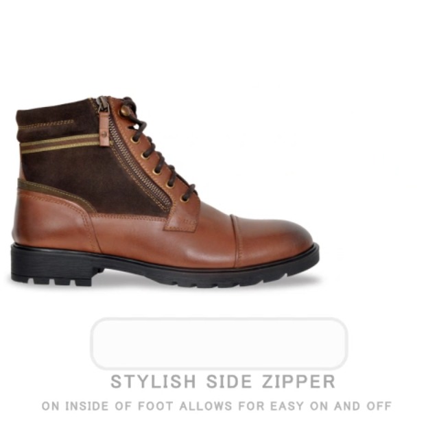 Buy Allen Cooper Genuine Premium Leather Luxury Memory Foam High