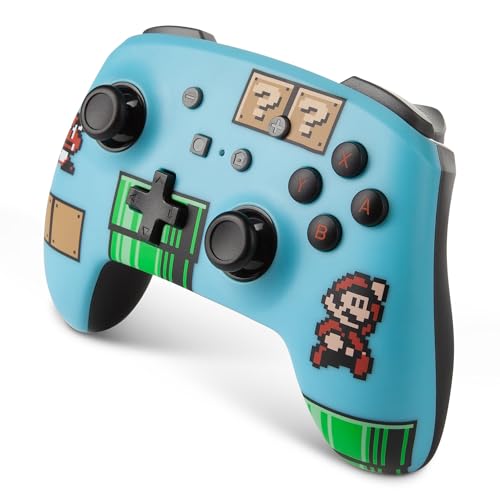 Image of PowerA Enhanced Wireless Controller for Nintendo Switch - SMB3, Switch Lite /Switch-OLED Model, Nintendo Switch 2, Gamepad, game controller, Bluetooth controller (Amazon Exclusive)