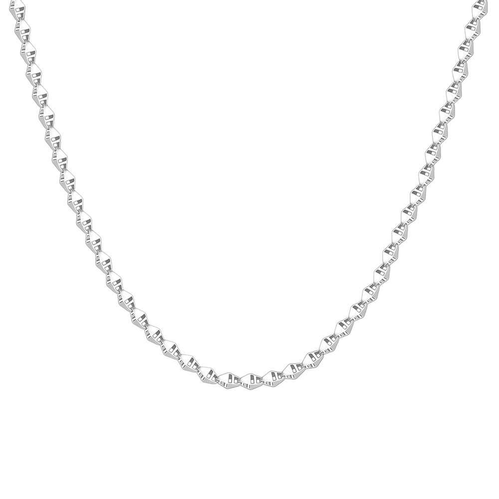 giva 925 Silver Kite Beveled Chain For Him| Gifts for Men and Boys | With Certificate of Authenticity and 925 Stamp | 6 Months Warranty-picture-13