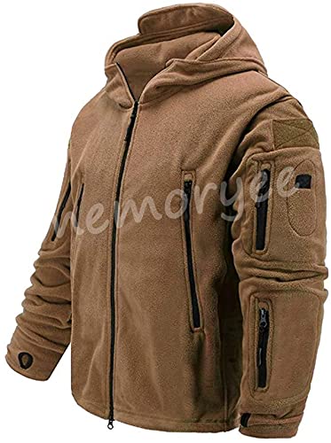 Memoryee Uomo Giacche Antivento Giacca in Pile