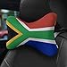 South African Flag Car Headrest Cover-Car Neck Pillow Comfort Head Neck Support Neck Pillow Travel Car Seat Driving (Set of 2)