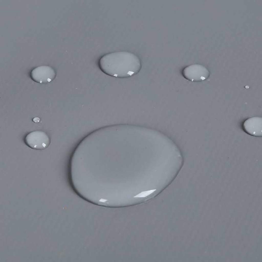 Plane Canvas Poncho Regenfest Wasserdichter Sonnenschutz, der das regengraue Schuppen-Tuch bedeckt (Größe: 5 mx 5 m)