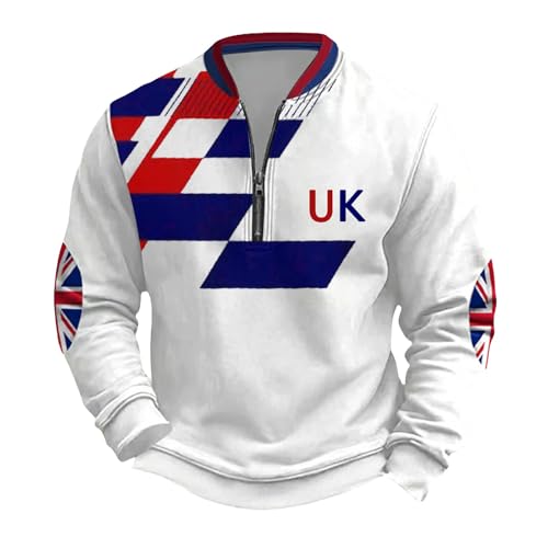 Sweatshirt homme col v pour style décontracté au bureau et en extérieur