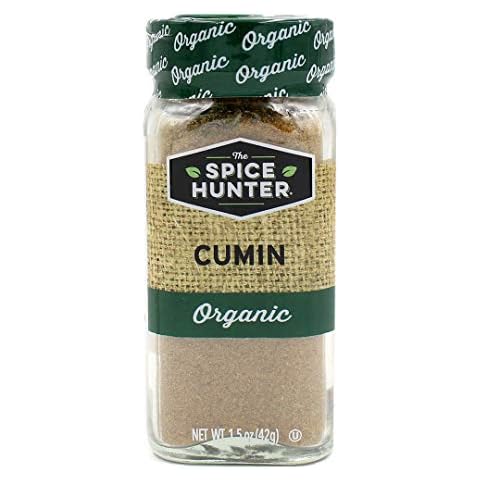 The Spice Hunter Cumin, Ground, Organic, 1.5-Ounce Jar Cover