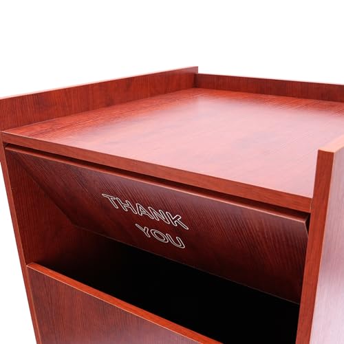 Caneca de Basura de Madera 30 Galones con Forro Removible miniatura 7
