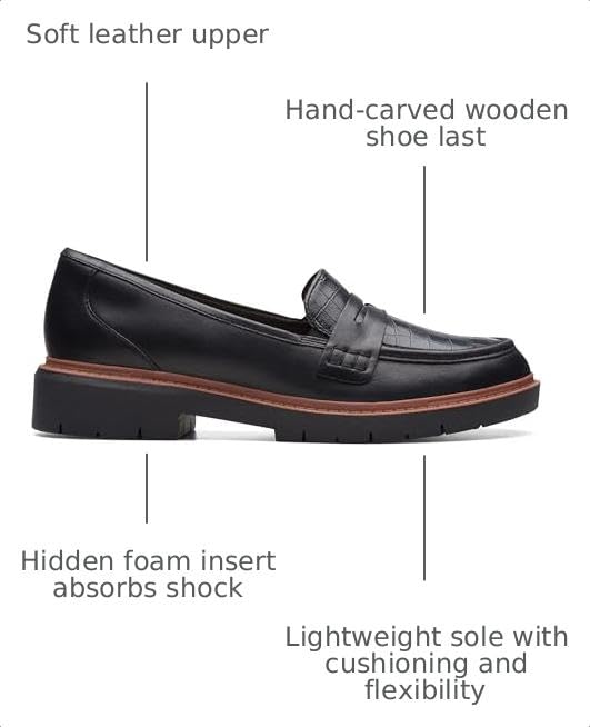 Image of Clarks Women's Westlynn Ayla Loafers | Office Shoes