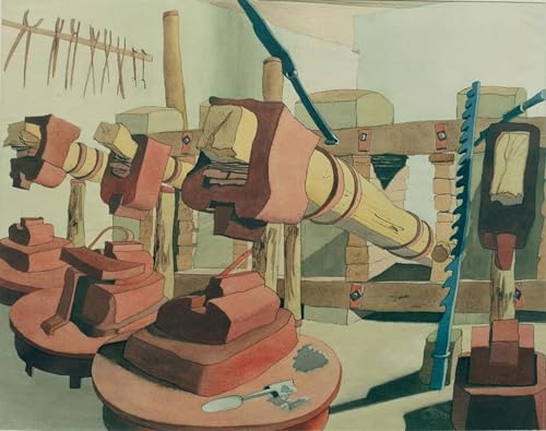Cuadro de lienzo Carl Grossberg Fragua Hinterstein decoración pared 60x90cm