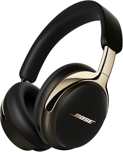 Bose QuietComfort Ultra Bluetooth Headphones (2nd Gen) Bundle with Fast Charger, Wireless Headphones with Spatial Audio, Over Ear Noise Cancelling with Mic, Up to 30 Hours of Play time, (Desert Gold) - image 2