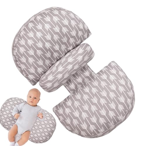 Uonguon Almohada corporal de embarazo, almohada corporal para dormir de lado para mujeres embarazadas, transpirable para mujeres embarazadas para apoyo del vientre y el cuello